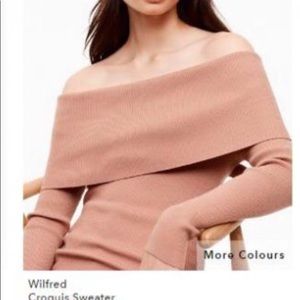 RESERVED- Aritzia Wilfred Croquis Sweater